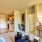Well lit natural lit living room