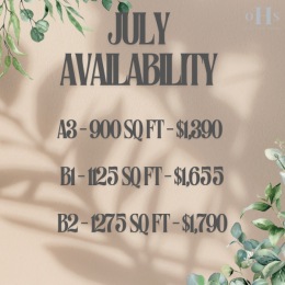 The floorplans we have available in JULY! :)
Call to see which one fits best for your move in date!
972-712-2111 Instagram post from @oldhickorysquare on July 10, 2024 10:04:13am
